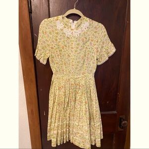 Vintage Handmade Square Dance Dress 🌼